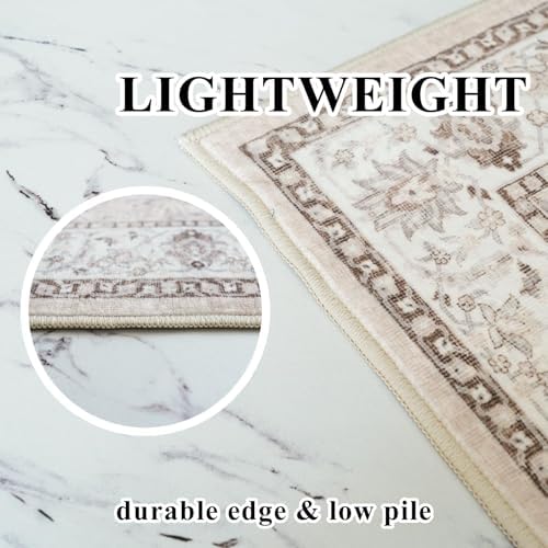 HY HAOYUNLAI Washable Hallway Runner Rug 2.6x10 Non Slip Kitchen Slim Rug - Image 6