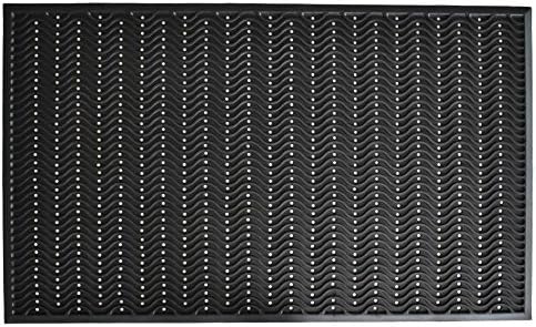 Calloway Mills 102713660 True Step Wave Rubber Doormat 3' x 5' by Callowaymills