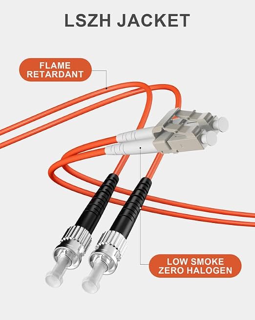 LC to ST Fiber Patch Cable OM1 - Image 5