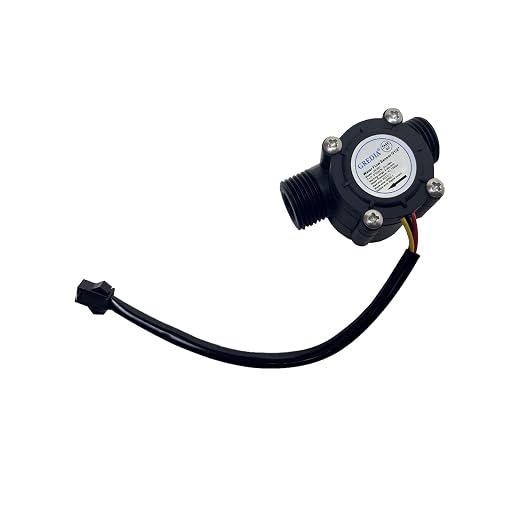 1/2" Water Flow Sensor Food-Grade Switch Hall Effect Flowmeter Fluid Meter - Image 6