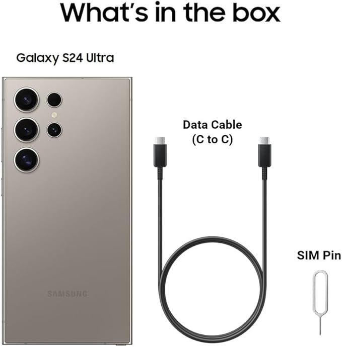 Samsung Galaxy S24 Ultra 5G, US Version, Titanium Gray - Image 6