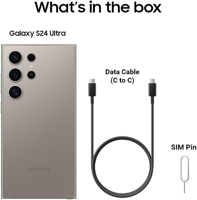 Samsung Galaxy S24 Ultra 5G, US Version, Titanium Gray - Image 6