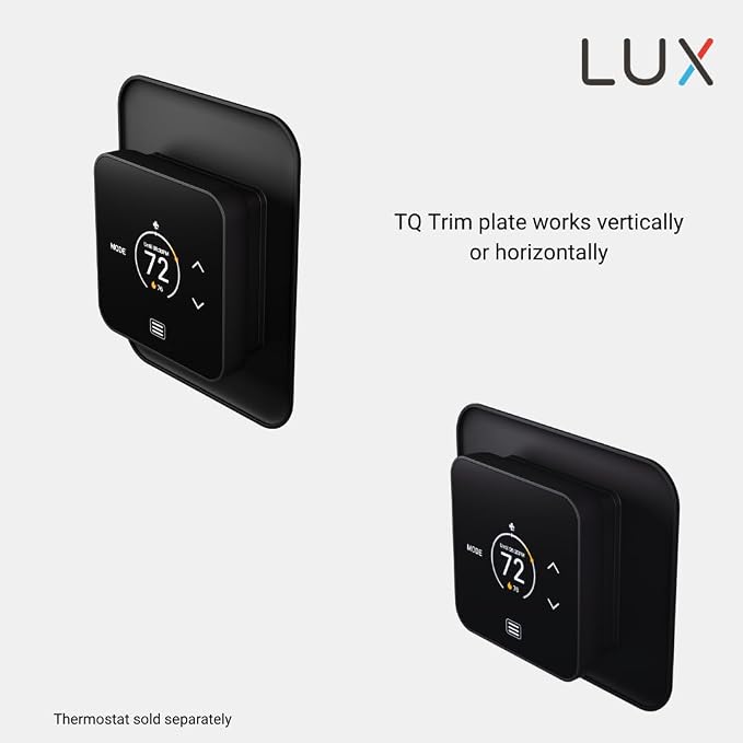 Lux Trim Plate - Made for Lux TQ1 Smart Digital Thermostat for Home, - Image 2