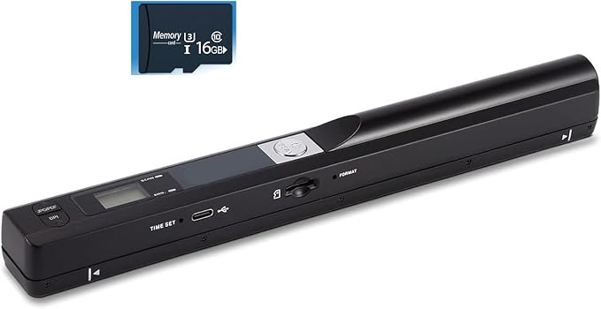 Portable Document Color Photo Scanner by GZGYNADAST