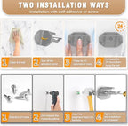 Niunuerga 36 Pack Adhesive Hat Hooks - Image 6