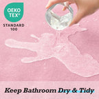 HUXMEYSON Bathroom Rugs Sets 3 Piece, Non-Slip & Quick Dry Bath Mat Set - Image 5