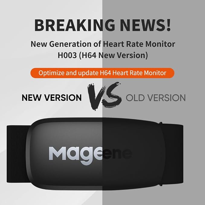 Magene H64 Heart Rate Monitor, Heart Rate Sensor Chest Strap, Protocol - Image 3