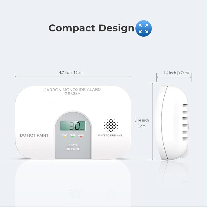 Siterwell Carbon Monoxide Detectors, 10 Year Product Life CO Detector - Image 5