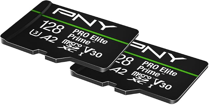 PNY 128GB PRO Elite Prime™ C10 U3 V30 A2 microSDXC Flash Memory Card – - Image 3