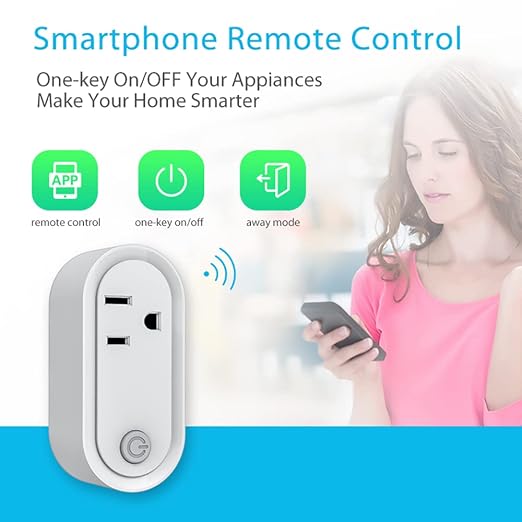 NEO Z-Wave Plus Smart Mini Plug, Compact Z-Wave Outlet - Image 6