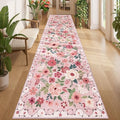 DUKINO 3x12 Washable Runner Rug, Long Hallway Runner Rug Non Slip by DUKINO
