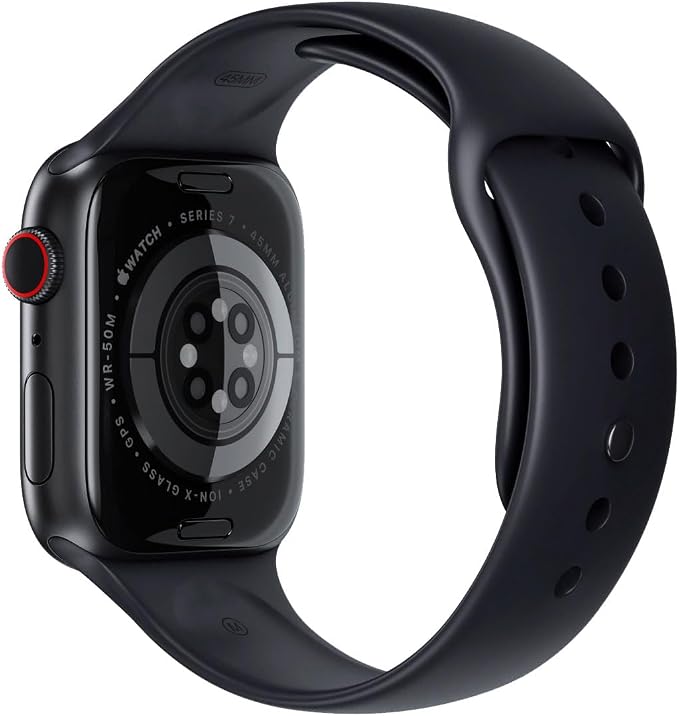 Apple Watch Series 7 Midnight Aluminum Case - Image 3
