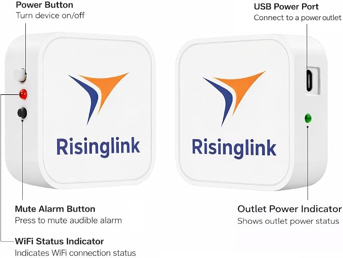 WiFi Power Outage Alarm Detector, Power Failure & Restoration Alerts - Image 2
