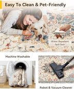 RELEANY Washable Area Rug - Image 6