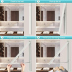 Foldable Wall Mount Drying Rack, Space Saving White - Image 5