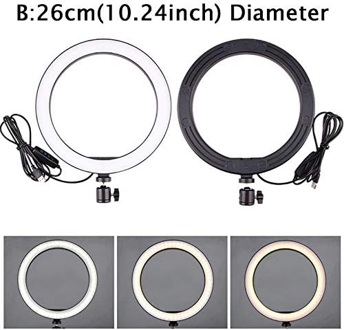 Ring Light OEBLD Dimmable with 3 Light Modes & 10 Brightness Level LED Ring - Image 2