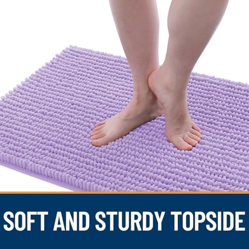 OLANLY Dog Door Mat for Muddy Paws 59x24, Extra Absorbent Chenille Mud Mat - Image 3