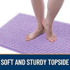 OLANLY Dog Door Mat for Muddy Paws 59x24, Extra Absorbent Chenille Mud Mat - Image 3