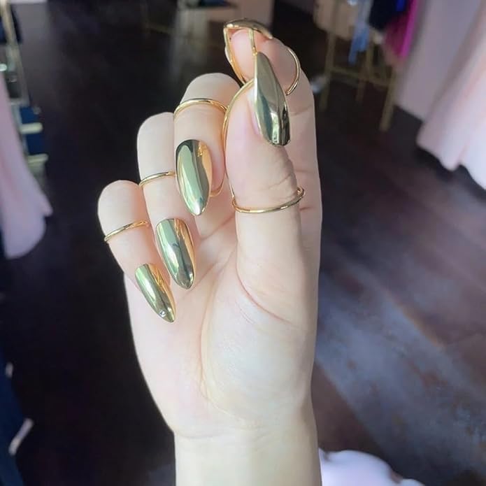 Set of 5 Mechanical Aesthetic Wearable Nails Adjustable Finger Accessories - Image 7