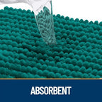 OLANLY Dog Door Mat for Muddy Paws 44x24, Extra Absorbent Chenille Mud Mat - Image 4