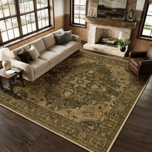 RELEANY Washable Area Rug, Square 10'x10' - Image 2
