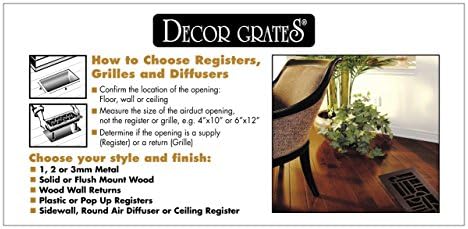 Decor Grates PL414-WH Floor Register - Image 5