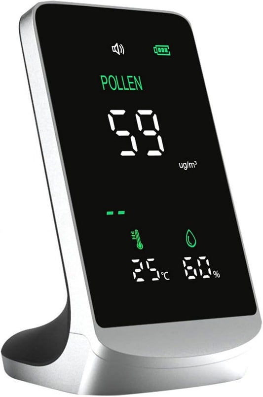 Pollen Dust Monitor Air Quality Monitor, High Precision 1μg/m³ Particle Detector by Unknown