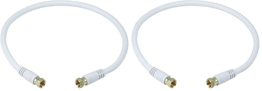 Monoprice RG6 Quad Shield CL2 Coaxial Cable by Monoprice