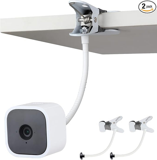 iTODOS 2 Pack Flexible Clip Clamp Mount by iTODOS
