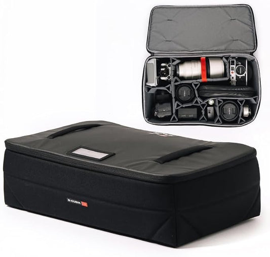 NANUK N-Cubik 13L Camera Bag Insert– Large Water-Resistant Cube – Shockproof by NANUK