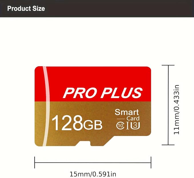 2 Pack TF Card 128GB with Adapter, High Speed Memory Card, UHS-I C10 A1 Memory - Image 8
