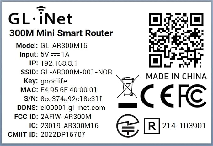 GL.iNet GL-AR300M16 Portable Mini Travel Wireless Pocket Router - Image 8
