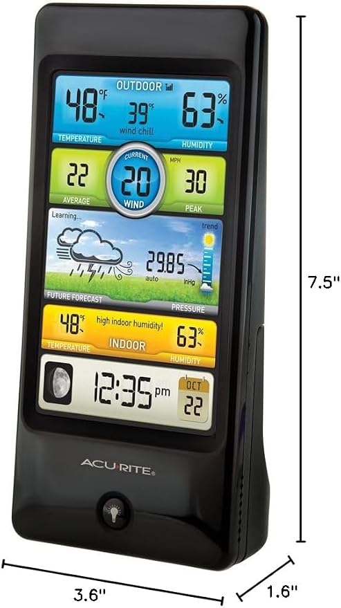 AcuRite Notos 01604M Pro Color Digital Weather Station - Image 5