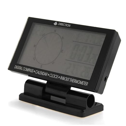 Digital Car Thermometer Black - Image 3
