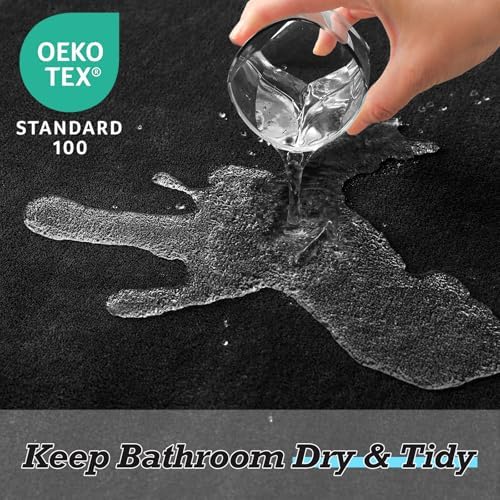 HUXMEYSON Bathroom Rugs Sets 2 Piece, Non-Slip & Quick Dry Bath Mat Set - Image 5