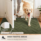 PURRUGS Hallway Runner Rug, Sage Green - Image 6