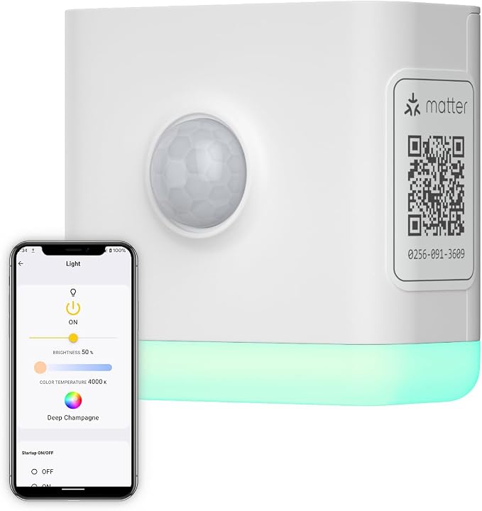 THIRDREALITY Smart Color Night Light, Matter Over WiFi, 3-1 Multi-Functionality by ThirdReality