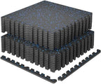 SUPERJARE 0.79'' Extra-Thick 18 Pcs 72 Sq Ft Exercise Equipment Mats by SUPERJARE