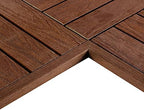 NewTechWood 1/12 ft. x 1 ft. Quick Deck Composite Deck Tile Inside Corner Trim by NewTechWood