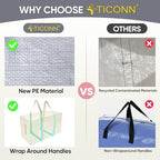 TICONN 8 Pack Extra Large Moving Bags Heavy Duty - Image 4