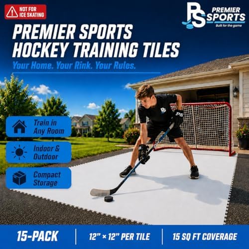 PS Hockey Flooring Tiles for Training 12 x 12“, Training Equipment - Image 2