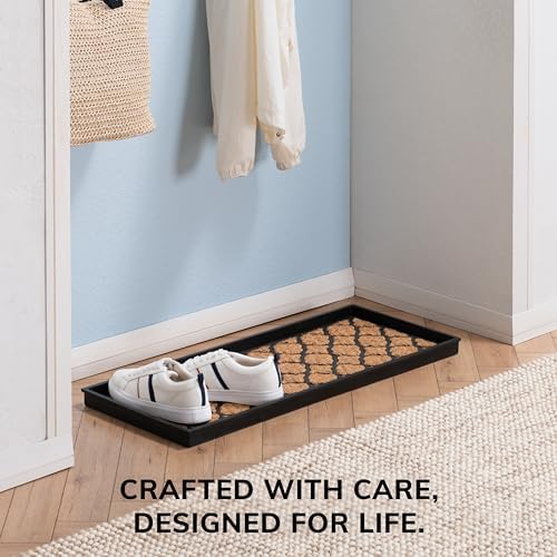 Anji Mountain Heavy Duty Waterproof Rubber Shoe Storage Mat Organizer/Boot - Image 5