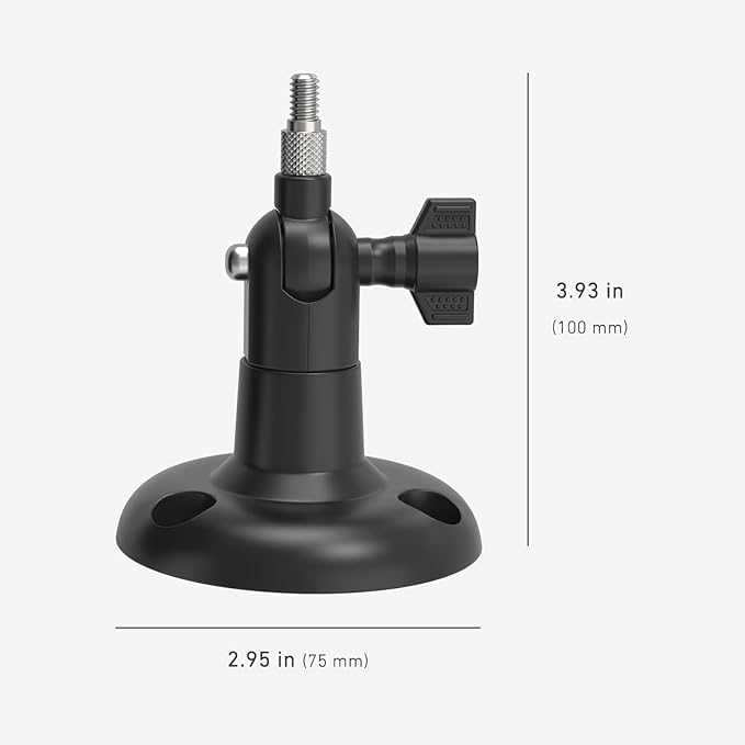 Holicfun 360° Adjustable Indoor/Outdoor Security Camera Wall Mount - Image 4