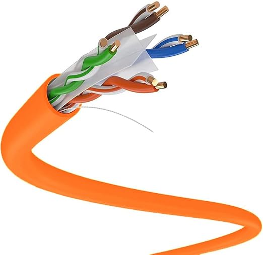 Dripstone CAT6 Ethernet Cable 1000ft Bulk Network LAN Wire 23AWG Solid UTP by Dripstone