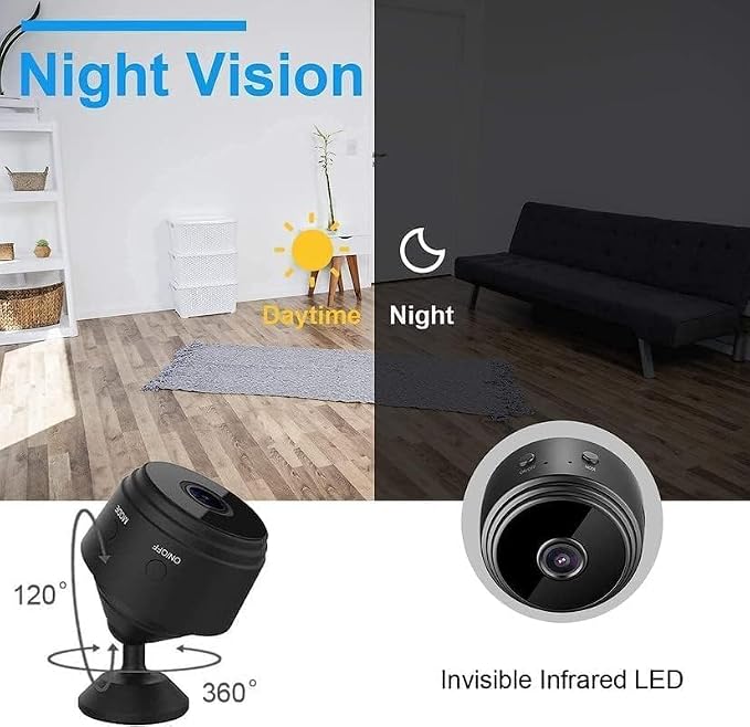Hidden Camera 4 Packs, 1080P HD WiFi Home Indoor Outdoor Camera - Image 6