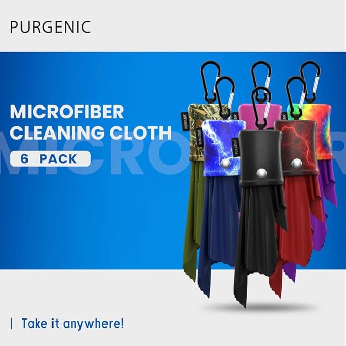 Microfiber Cloth & Glasses Wipes Lens & Glasses Cleaning Cloth - Image 2