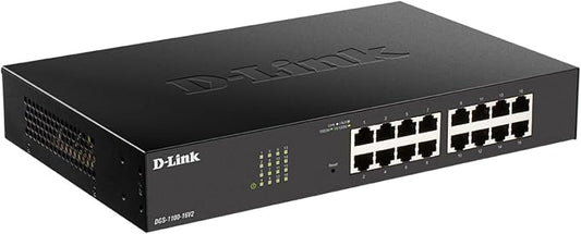 D-Link 16-Port Gigabit Smart Managed Ethernet Switch, IGMP Snooping, Sturdy by D-Link