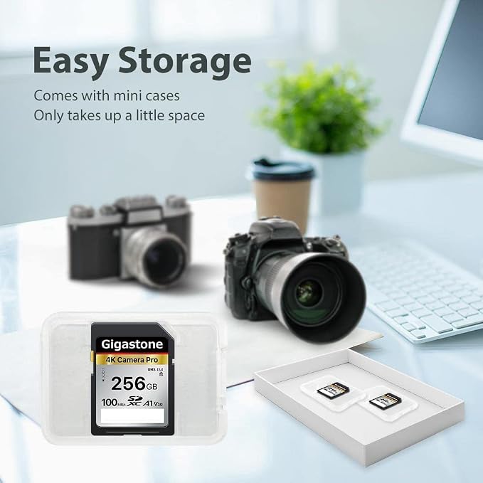 【5-Years Data Recovery】GIGASTONE 256GB SD Card, 4K Camera Pro, UHS-I A1 V30 - Image 8