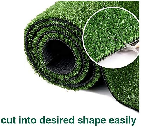 Artificial Grass Astro Turf Lawn 7FTX27FT, Economy Synthetic Fake Grass Indoor - Image 4