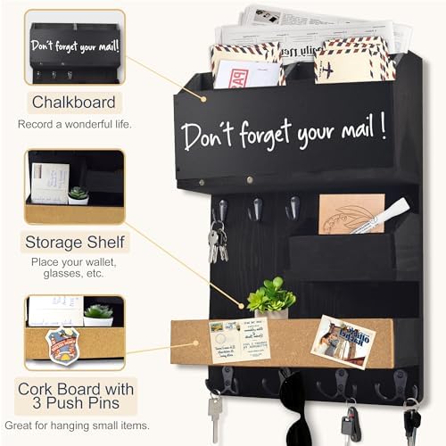 Mail Organizer Wall Mounted - Image 4